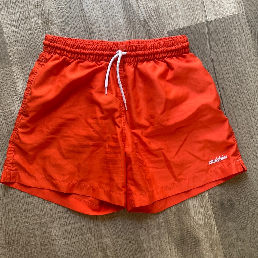 Orange chubbies Trunks